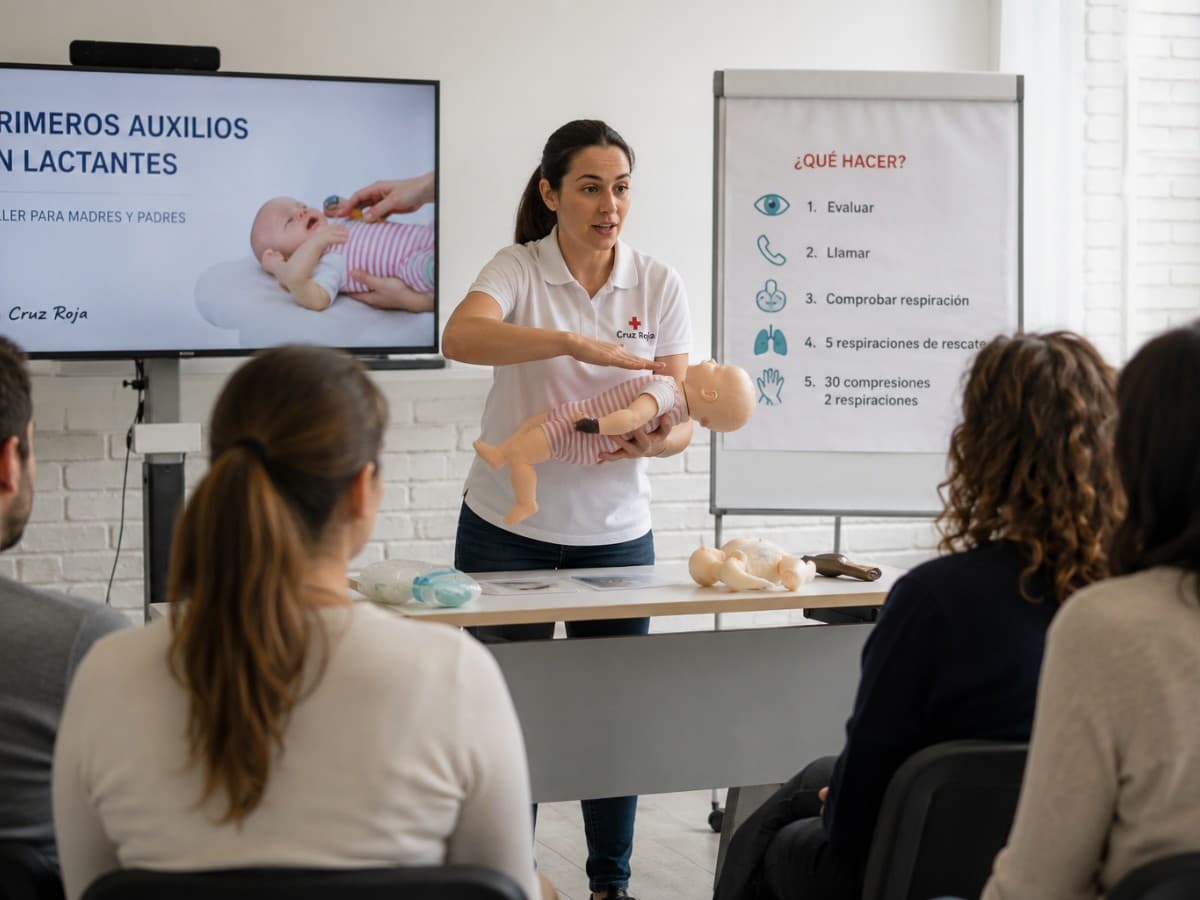 Primeros auxilios en lactantes