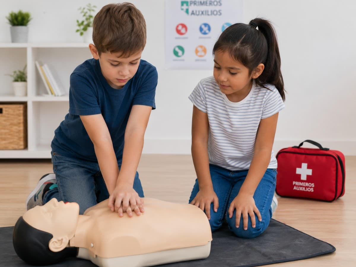 Iniciación a los primeros auxilios para peques