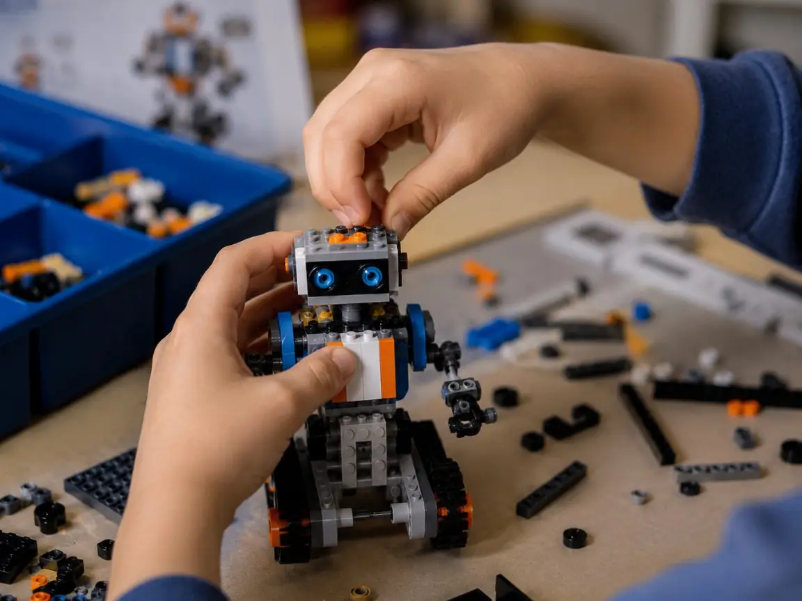 Robótica con LEGO: tu primer brazo mecánico